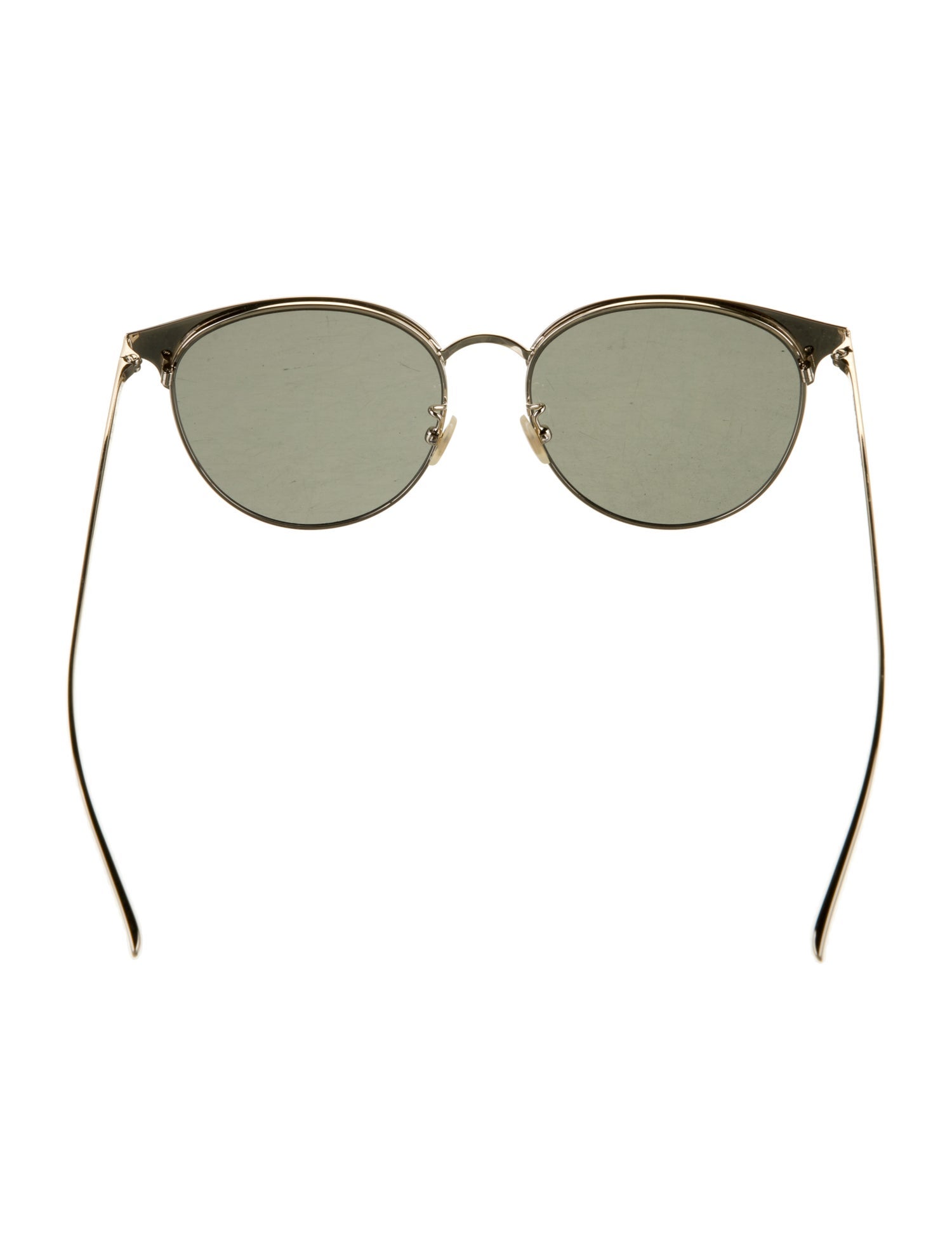 Saint Laurent Round Tinted Sunglasses